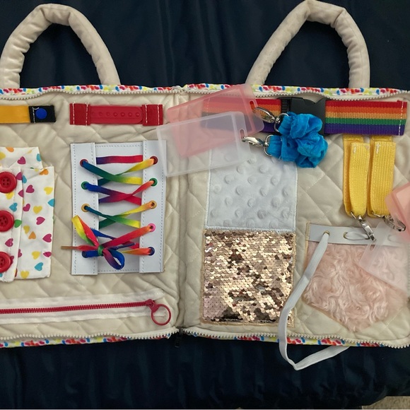 Espinoza Fidget Blanket for Dementia / Alzheimer’s Patients - Brand New - Picture 1 of 9